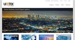 Desktop Screenshot of leotek.com