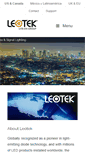 Mobile Screenshot of leotek.com